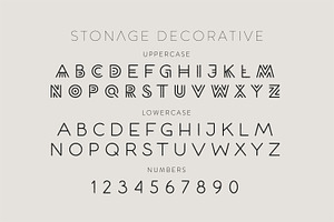 Stonage - Handwritten Font Family