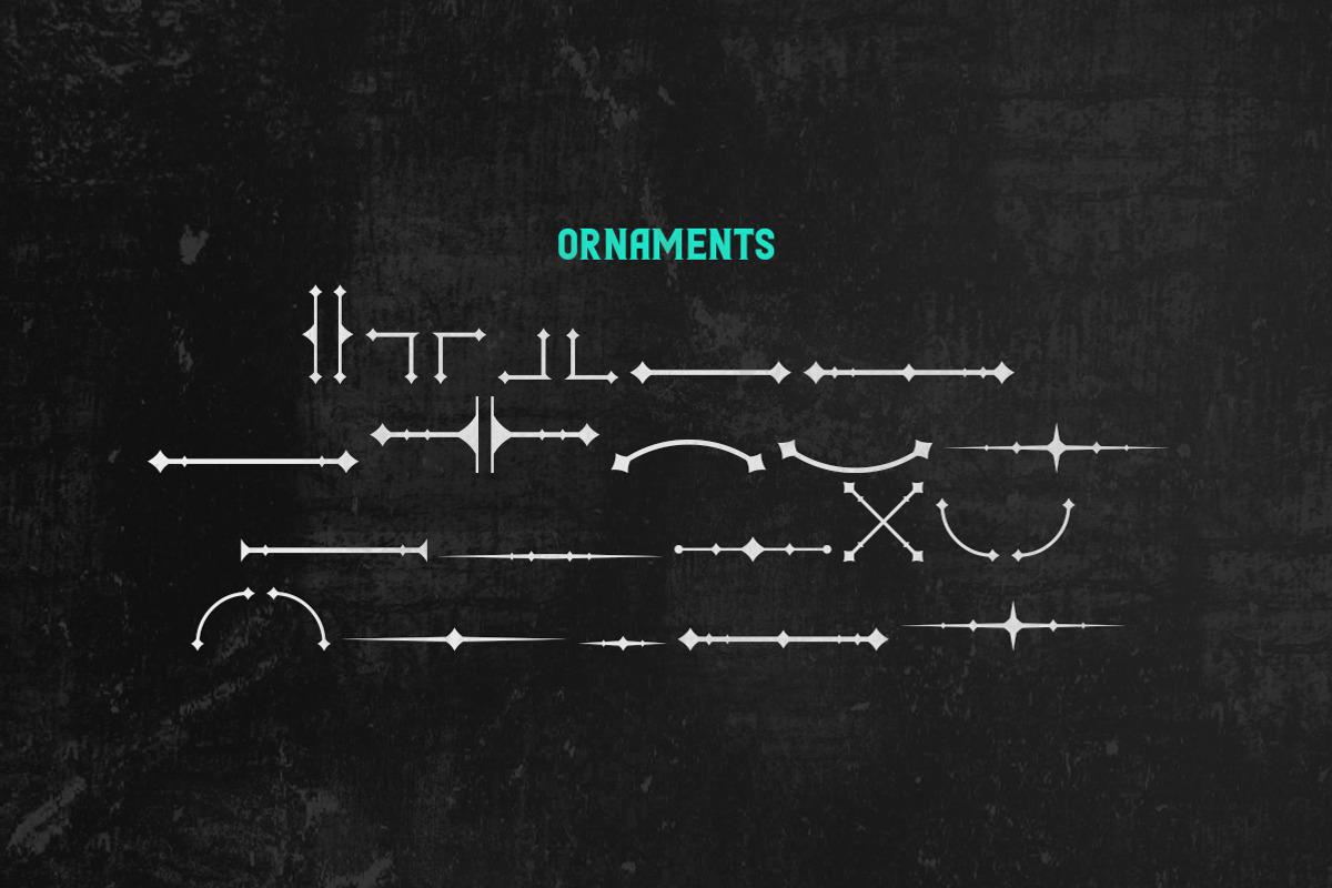 Glaive Typeface preview 4