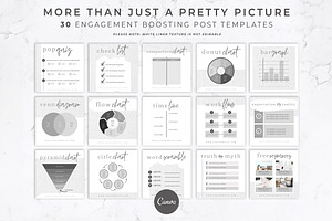 Instagram Feed Post Template Kit