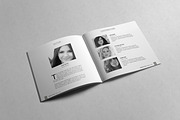 Minimal Square Magazine Template, a Magazine Template by Uloel Design (Thumbnail 4 of 12)