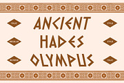 CS Nakoa – Ancient Greek Font, a Sans Serif Font by Craft Supply Co. (Thumbnail 2 of 8)