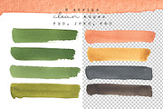 Watercolor elements & backgrounds, a Texture Graphic by Olga Bonitas (Thumbnail 3 of 6)
