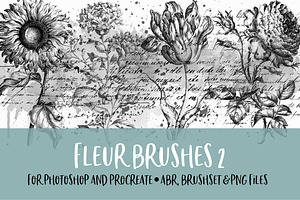 Fleur 2 Brushes for PS/PRO