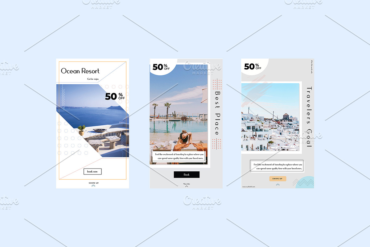Hotel Instagram Social Media Kit, a Social Media Template by Mehul Munjani (Photo 4 of 9)