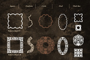 Vintage seamless Lace brushes set, a Brush Add-On by Garden in frame (Thumbnail 9 of 13)