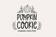Pumpkin Cookie - Farmhouse Font, a Handwritten Font by BarcelonaShop (Thumbnail 1 of 13)