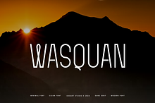 Wasquan - Minimal Font