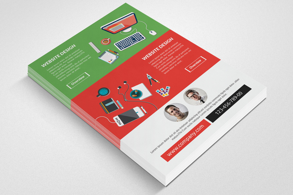 Website Developing & Designing Flyer, a Flyer Template by Business Flyers