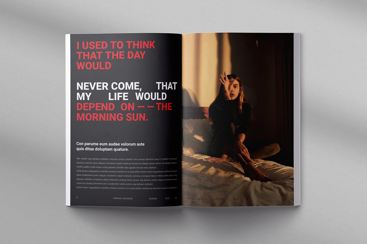 Magazine Template, a Magazine Template by ElvinPrint (Photo 7 of 17)