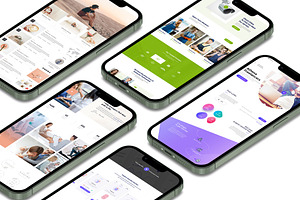 ALL 3D iPHONE MOCK-UP BUNDLE VOL-9