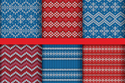 Knitted Christmas Patterns, a Pattern Graphic by Amovitania (Thumbnail 7 of 7)