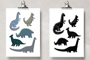 Cute Dinosaurs, an Animal Illustration by Mii Lab (Thumbnail 2 of 6)