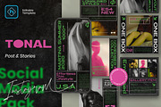 TONAL - Urban Hype Streetwear, a Social Media Template by Dirtytemp Studio (Thumbnail 1 of 5)