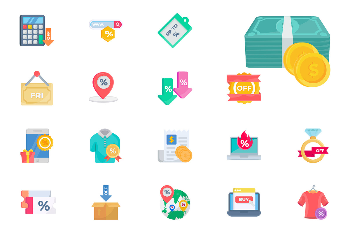 Black Friday, Shopping, Discount, an Icon by Vector Stall (Photo 6 of 6)