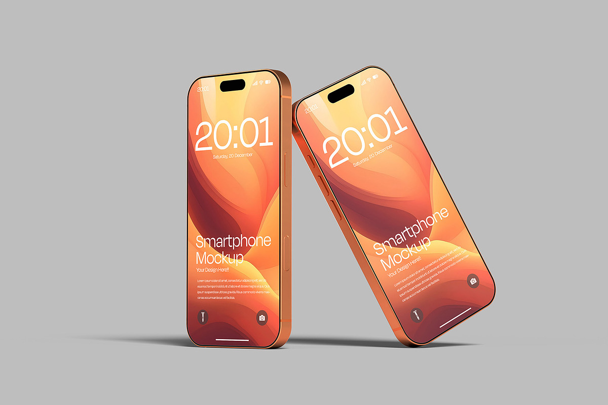 iPhone 17 Pro Max Mockup, an iPhone Mockup by mahremdesign (Photo 6 of 6)
