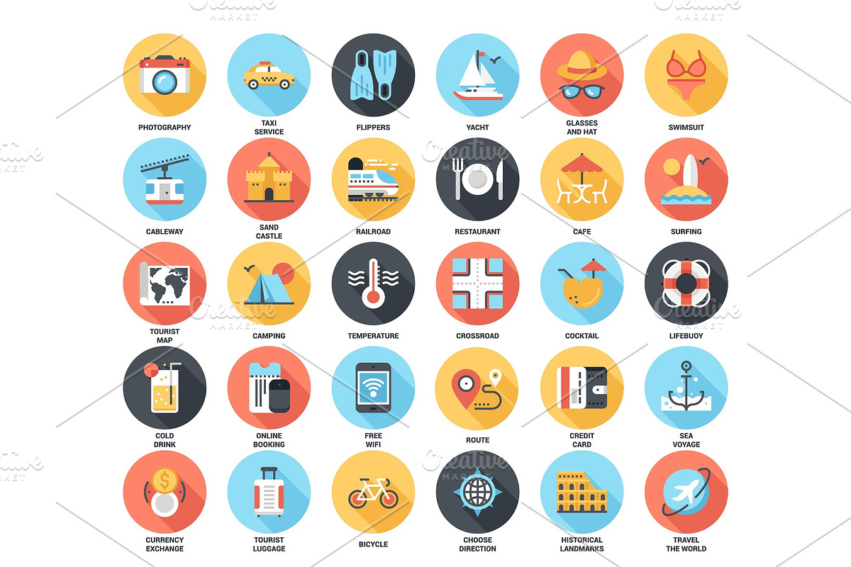 Leisure and Tourism, a Food Illustration by Maxim_Basinski