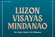 Obra Letra- Vintage Typeface, a Serif Font by Lurinzu Studios (Thumbnail 5 of 6)