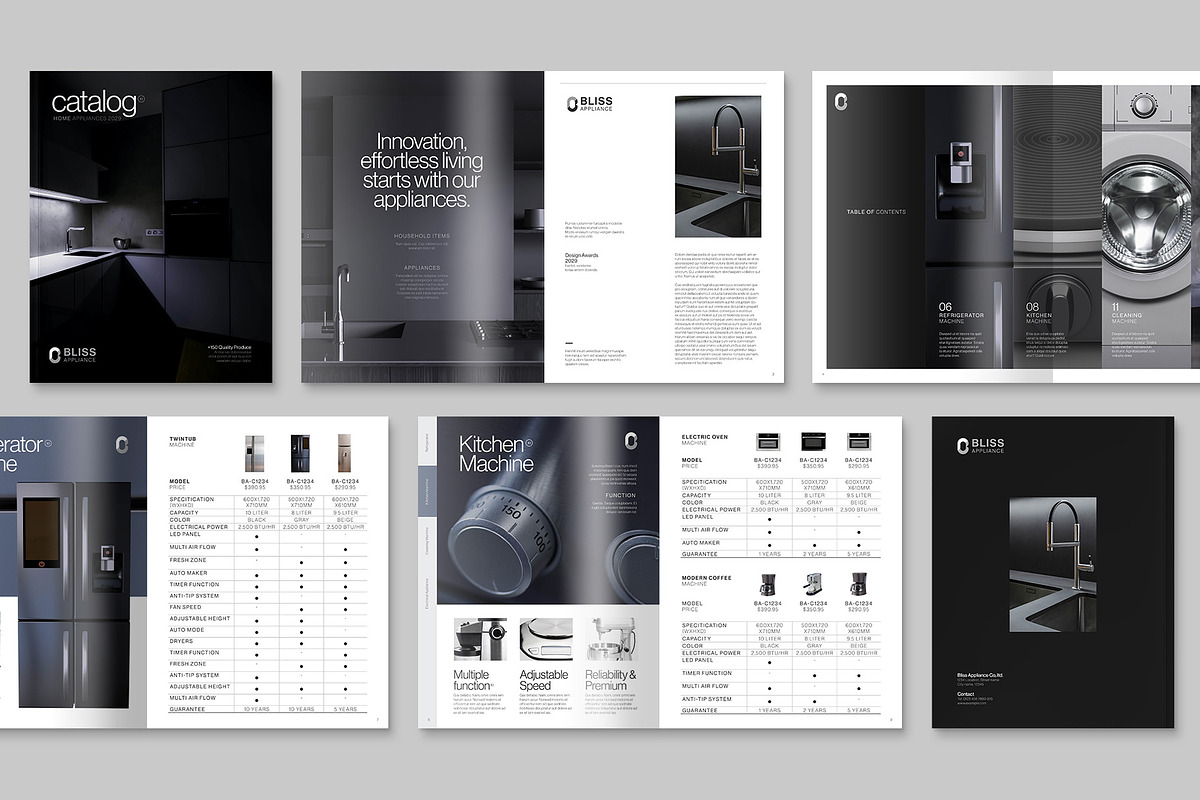 Home Appliance Catalog, a Brochure Template by BrandPacks (Photo 2 of 6)