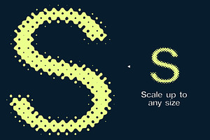 MS Halftone Font