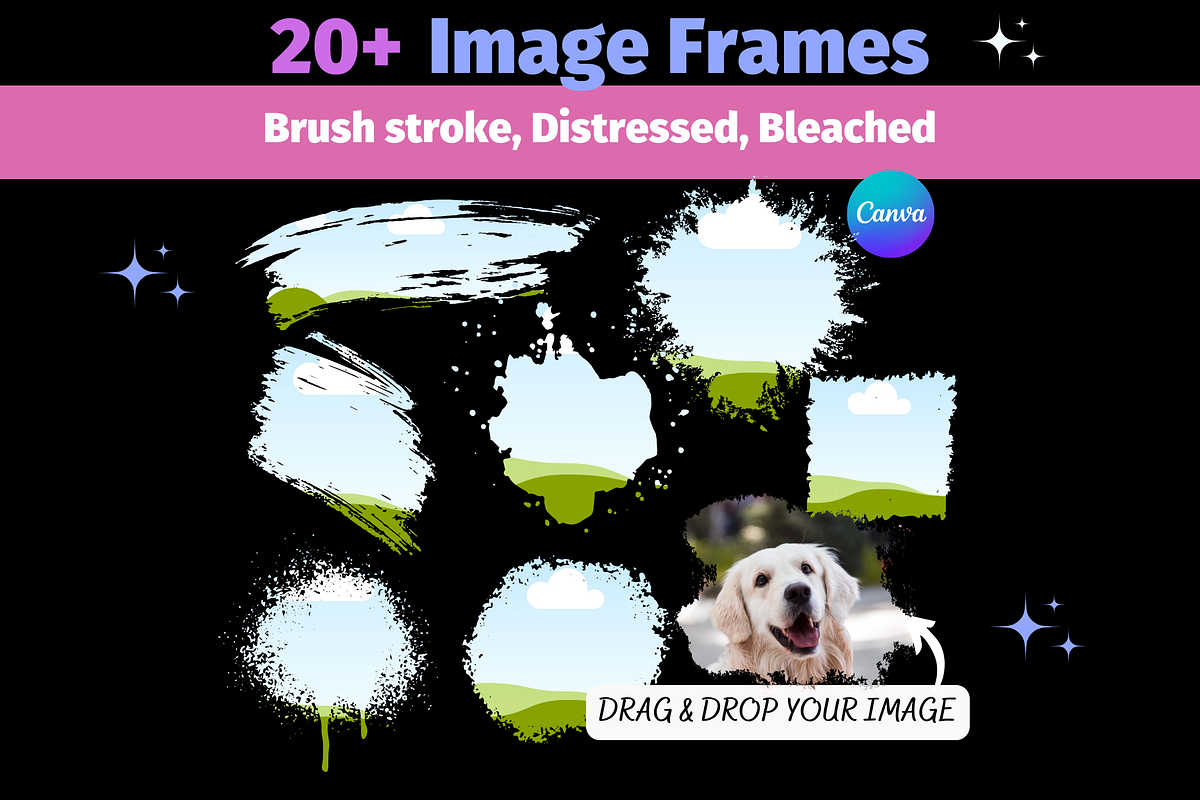 Canva Photo Effect Frames Splash, a Presentation Template by GraphiCarola (Photo 1 of 7)