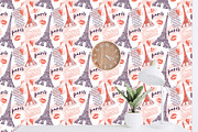 Bonjour Paris, a Pattern Graphic by kateja (Thumbnail 4 of 6)