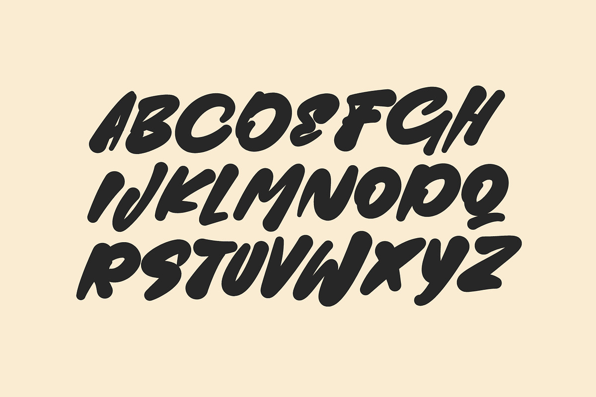 Gako Censi Handmade Brush Font, a Handwritten Font by Maulana Creative (Photo 5 of 8)