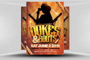 Dukes and Boots Flyer Template, a Flyer Template by FlyerHeroes (Thumbnail 1 of 4)