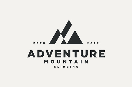 Simple Mountain Hill Landscape Logo, a Branding & Logo Template by sore.studios