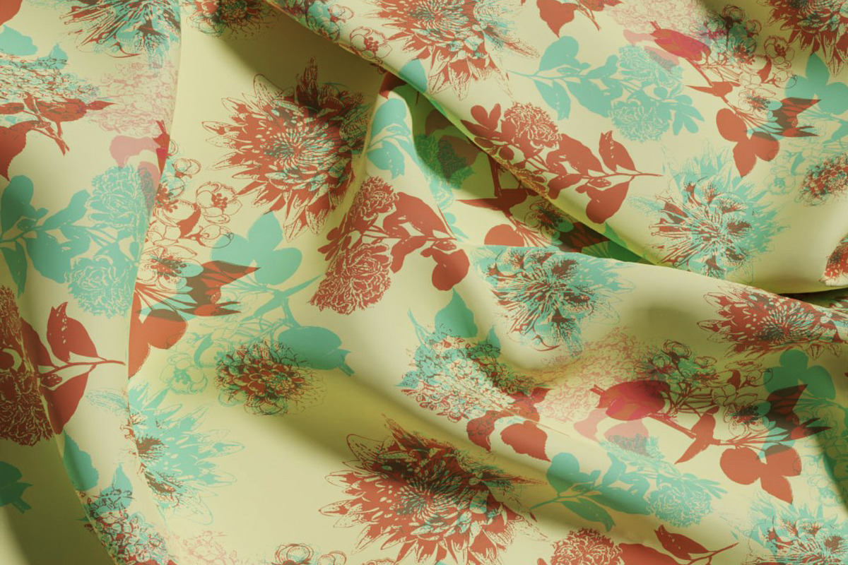 Flower Seamless Pattern Design, a Pattern Graphic by Gullenda (Photo 3 of 5)