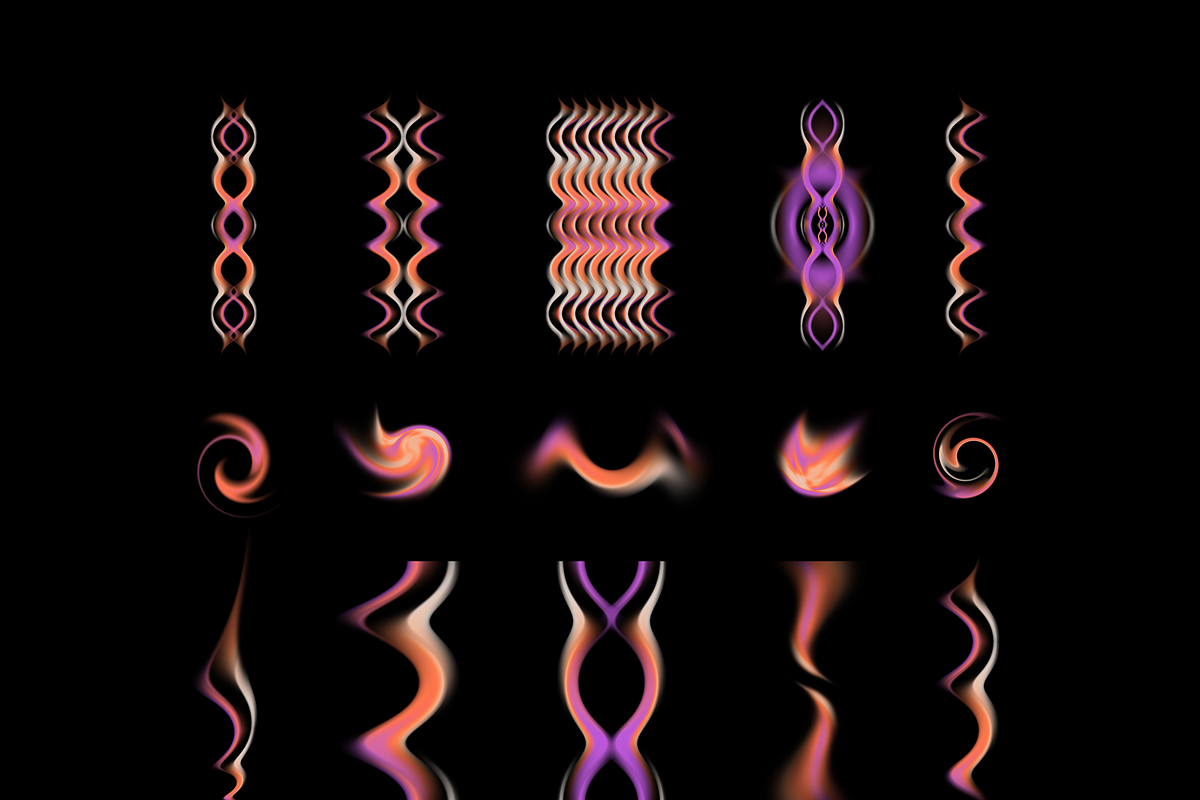 490 Abstract png elements bundle, an Object Graphic by MAcherry design studio (Photo 9 of 44)