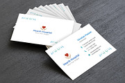 Hearth Hospital Business Card, a Business Card Template by graphicsunday (Thumbnail 2 of 4)