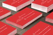 Modern Minimal Business Card 001, a Business Card Template by Nonaglyph Design (Thumbnail 3 of 4)