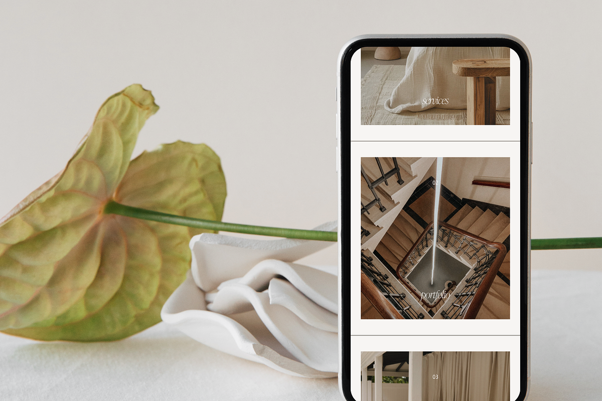 Interior Designer Website Template, a Squarespace Template by Candor Templates (Photo 15 of 21)