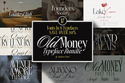 Old Money Font Bundle, a Serif Font by AndrewPixelType (Thumbnail 1 of 9)
