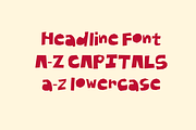 Blocko - A Bold Handmade Font, a Handwritten Font by PlayFont Studio (Thumbnail 4 of 4)
