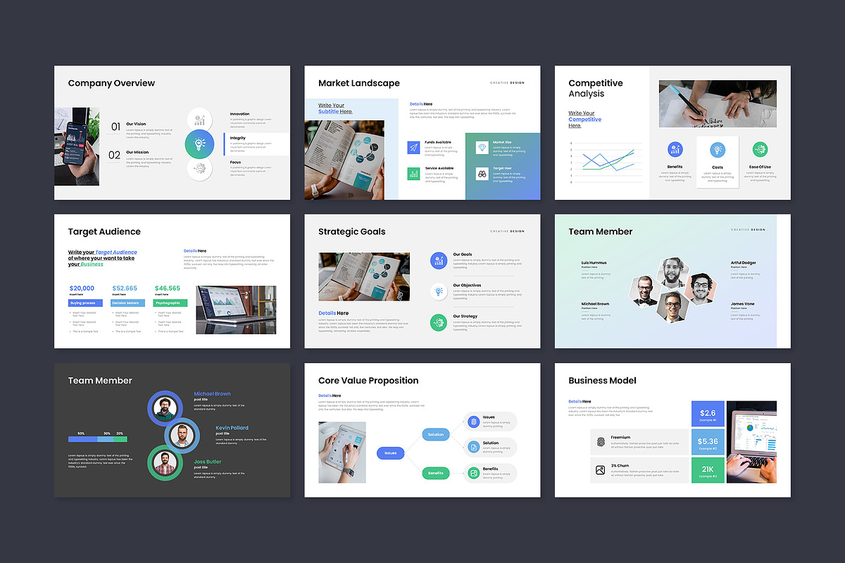 Business Strategy Presentation preview 3