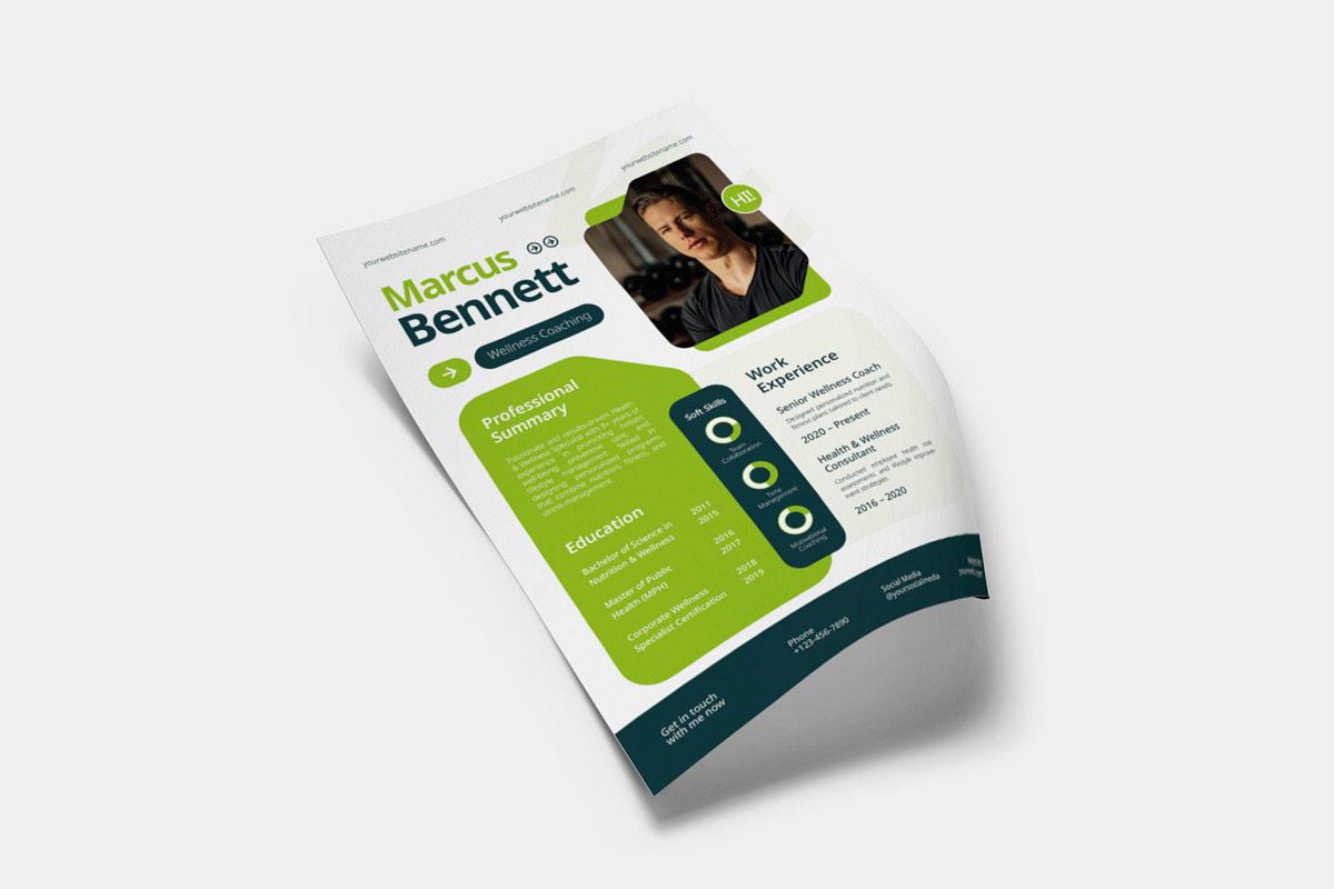 Lifeline Care -  Resume, a Resume Template by Esensifiksi.studio (Photo 3 of 3)