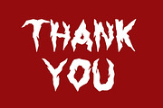 Scare Claws, a Blackletter Font by HATFSTUDIO (Thumbnail 8 of 8)