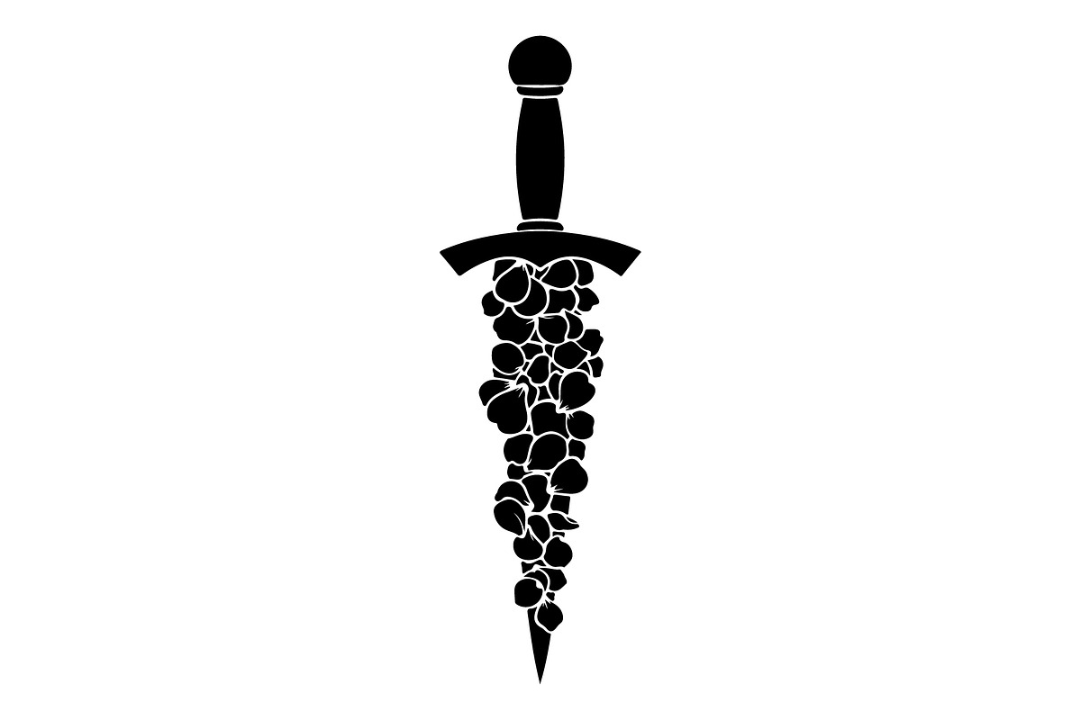 Ornamental Dagger Silhouette Bundle, an Object Illustration by Gaye Art (Photo 13 of 31)