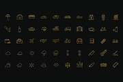 Monicons 1 - 100 icons, an Outline Icon by timboelaars (Thumbnail 2 of 3)