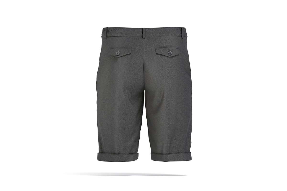 Black Men's Casual Shorts 3D Model, an Object 3D Model by rebrandy (Photo 2 of 9)
