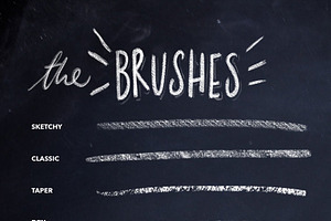 Chalk Dust - Photoshop Lettering Kit