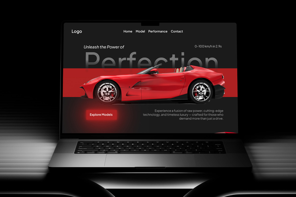 Super Car Website Template preview 3