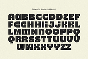 Tunnel - Bold Display Font, a Sans Serif Font by Pixesia Studio (Thumbnail 13 of 15)
