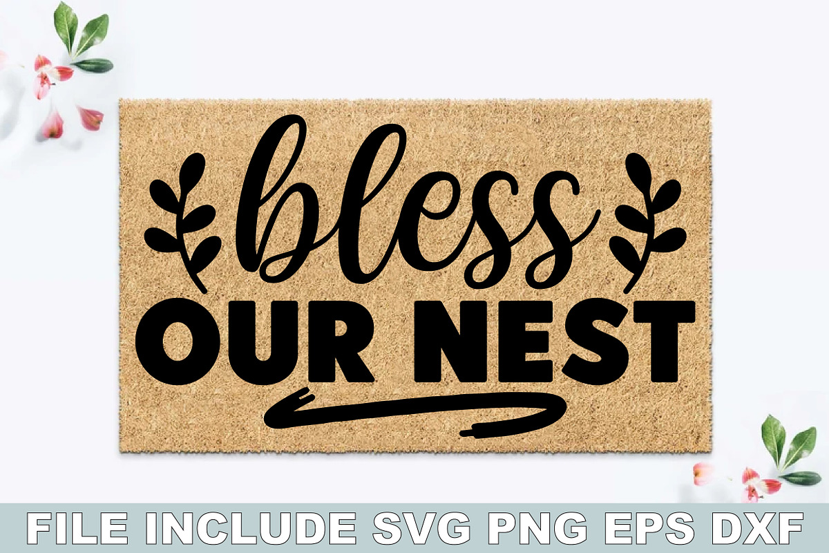 Doormat SVG Bundle, a Graphic by crafthome (Photo 9 of 20)