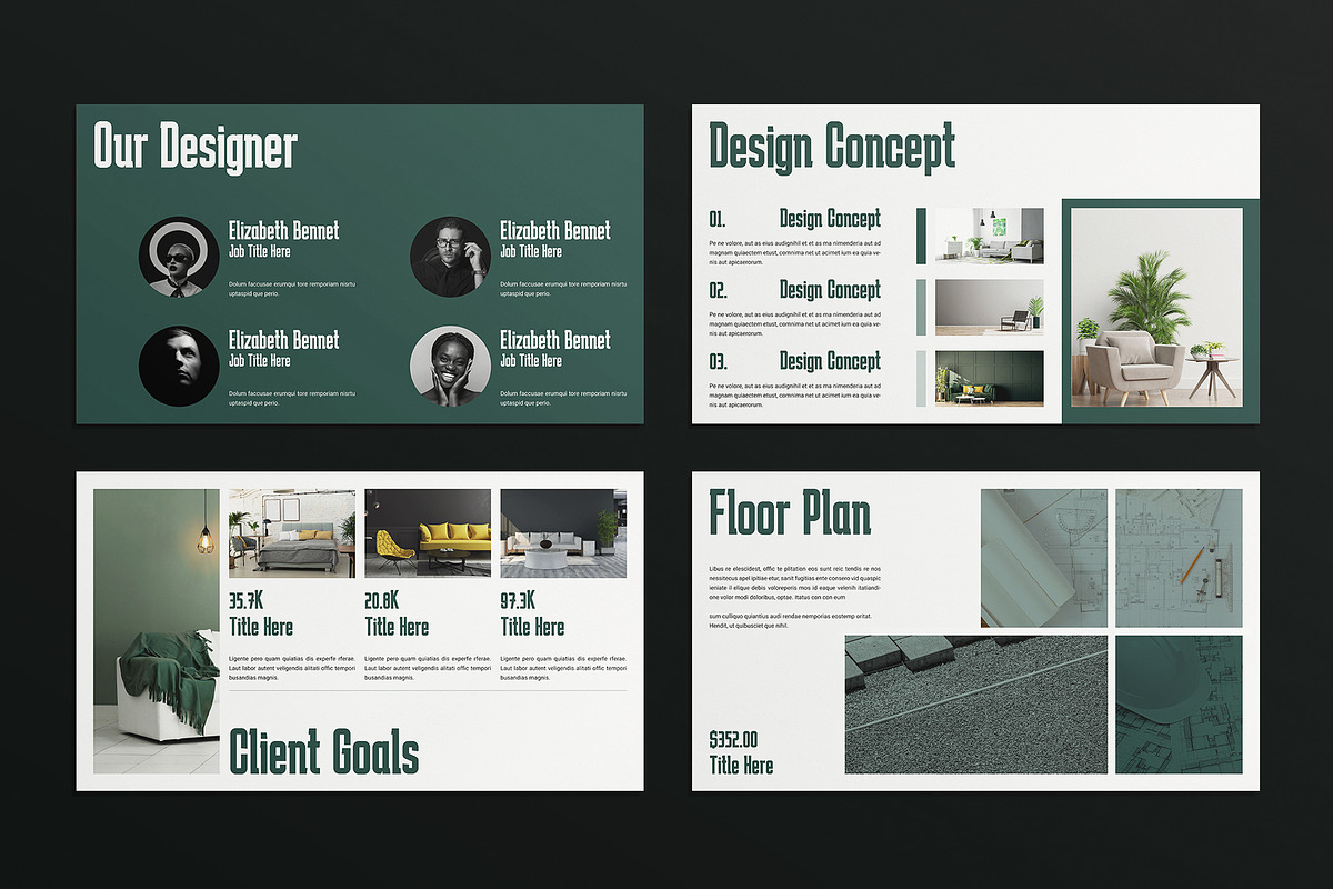 Interior Proposal Presentation, a Presentation Template by E-Type (Photo 3 of 5)
