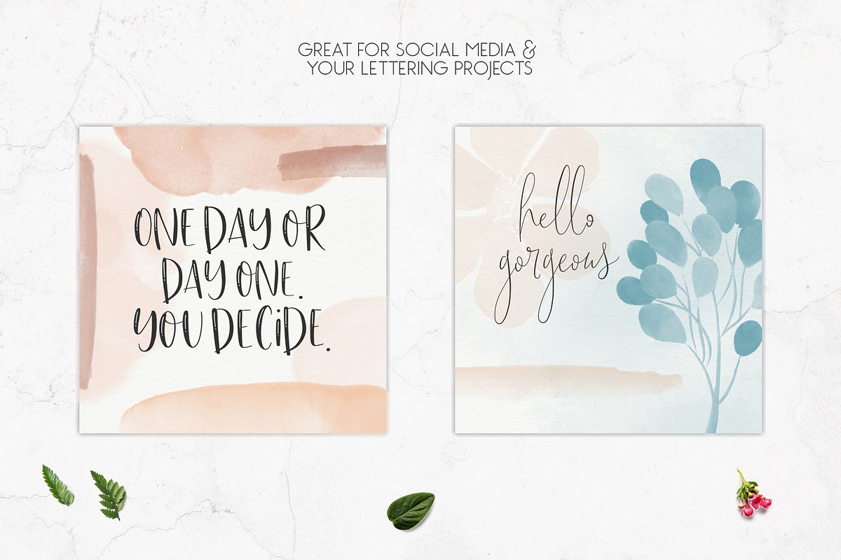 244 Watercolor Brushes For Procreate, a Brush Add-On by PeDe Designs (Photo 6 of 14)
