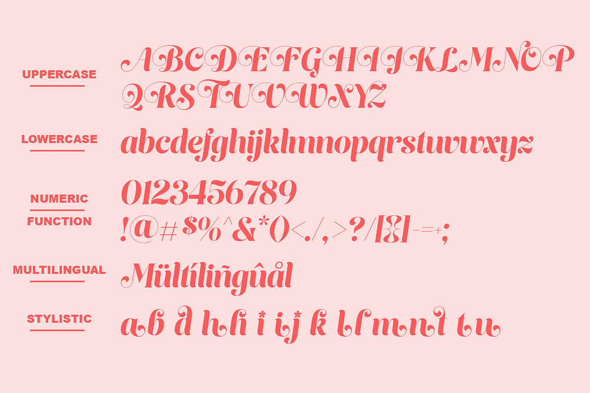 Colina - Modern Display Serif, a Serif Font by Luna Shop (Photo 2 of 7)
