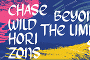 Decesery - Brush Display Font, a Handwritten Font by Bayuktx (Thumbnail 7 of 8)