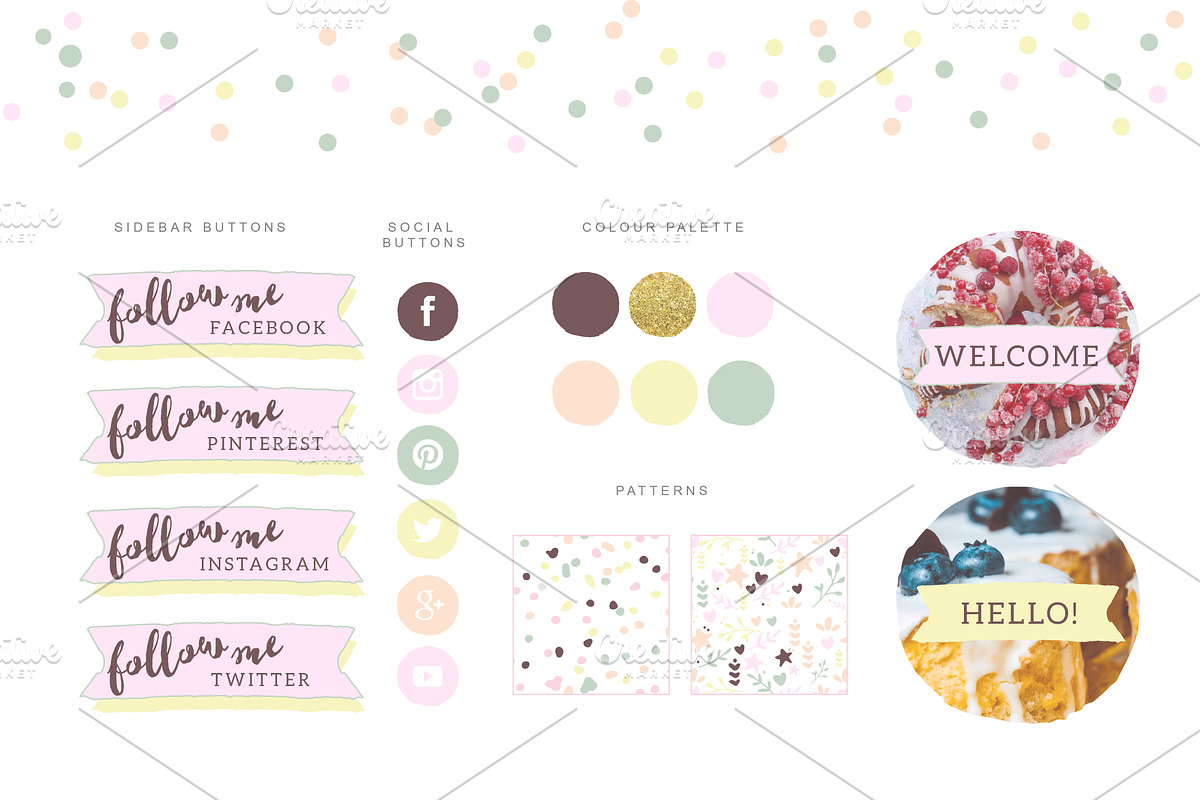 ♡ Ultimate Chic&Trendy Blog Kit ♡, a Templates & Theme by Nordic.Arg (Photo 3 of 6)